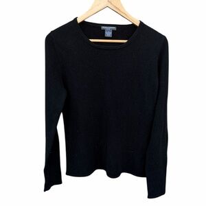 Chelsea & Theodore Cashmere Black Sweater size large